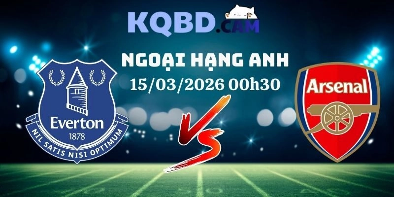 Kết quả Arsenal vs Everton